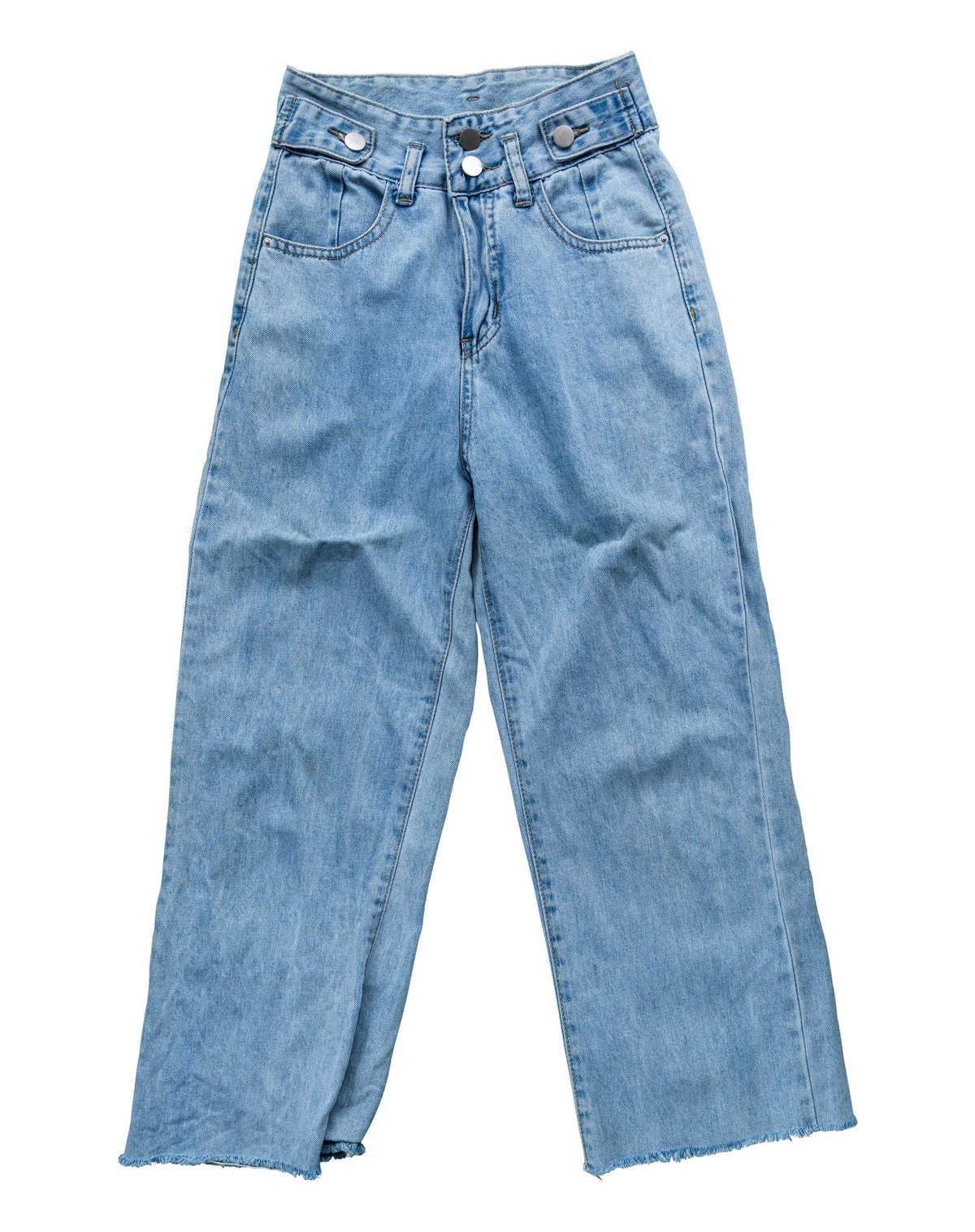 Jeans pant isolated on white background clipping path